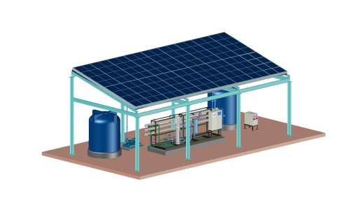 Solar Powered RO Plant